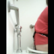 A hidden camera in a public restroom records a woman pissing, farting, shitting, and then wiping herself. Everything is audible. About 1.5 minutes.